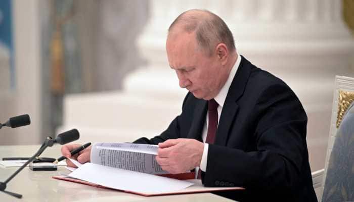 Vladimir Putin recognises Ukraine rebel regions as independent, sends Russian troops