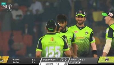 PSL 2022: Pakistan pacer Haris Rauf slaps teammate Kamran Ghulam after picking wicket, Watch