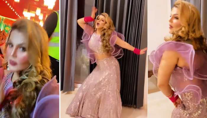 Rakhi Sawant&#039;s sizzling dance on &#039;Pushpa&#039; actress Rashmika Madanna&#039;s Saami Saami song goes viral - Watch 