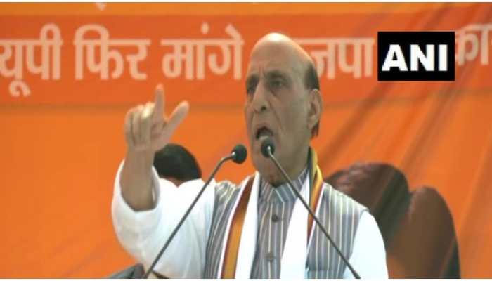 &#039;Goddess Laxmi doesn&#039;t visit on cycle or elephant&#039;: Rajnath Singh in Gorakhpur