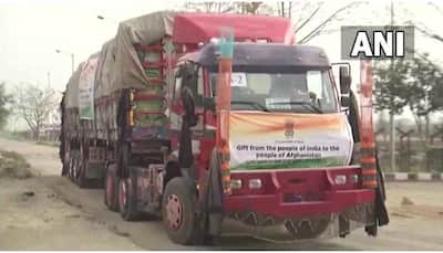 Foreign secy HV Shringla flags off first consignment of humanitarian aid to Afghanistan