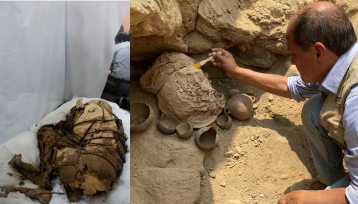 1,200-year-old remains of sacrificed adults and kids unearthed in Peru - See pics