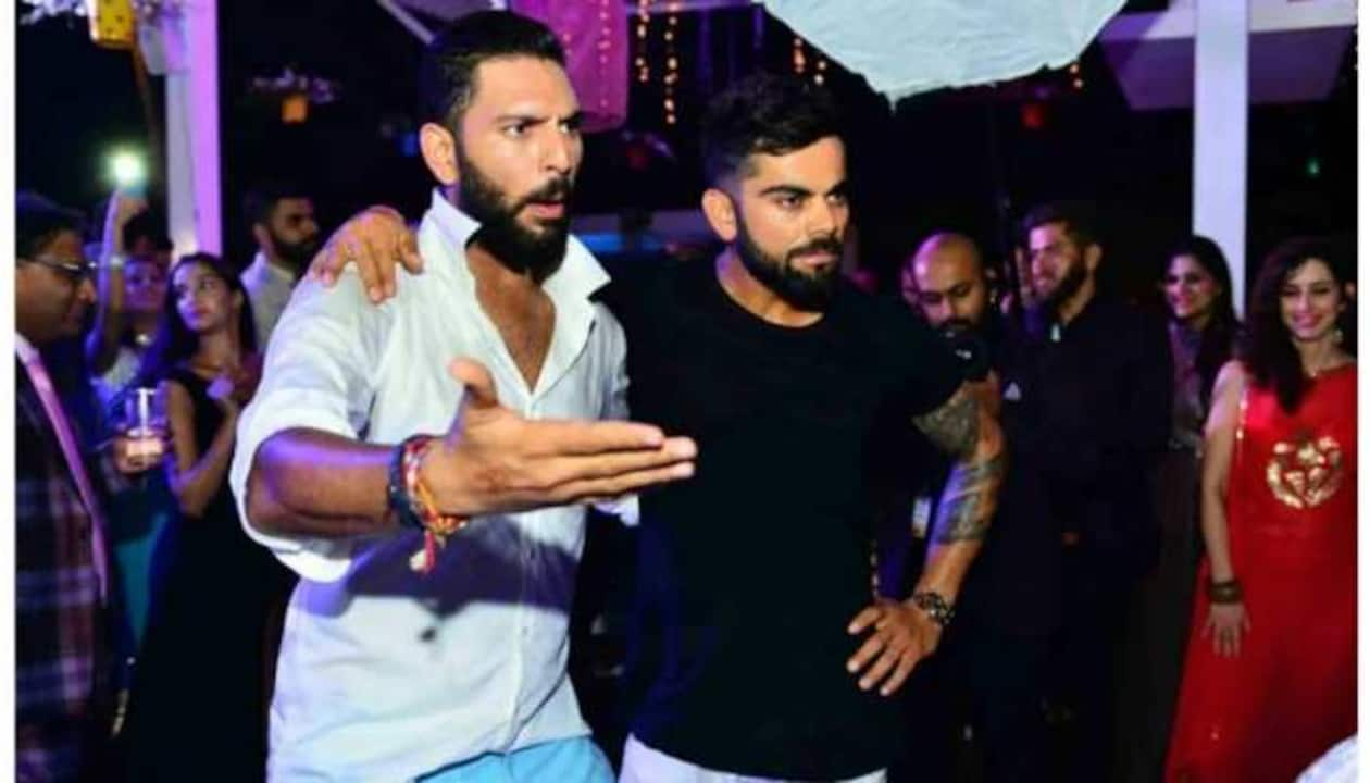 Virat Kohli And Anushka With Porn - Virat Kohli thanks Yuvraj Singh for special boots, says THIS about Punjab  batter's 'comeback from cancer' | Cricket News | Zee News