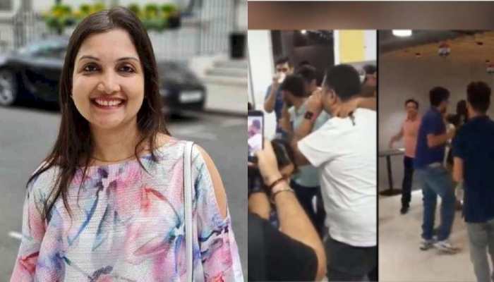 Ashneer Grover&#039;s wife Madhuri posts videos of BharatPe officials allegedly drinking in office