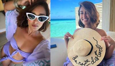 Ileana D'Cruz teases her smouldering bikini beach look, celebrates 14 mn Insta followers!