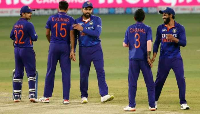 Team India defeated Sri Lanka by 62 runs in the 1st T20 in Lucknow to go 1-0 up in three-match series. It was India's 10 successive T20 win and they broke their own record of 9 consecutive wins in 2020. (Photo: ANI)