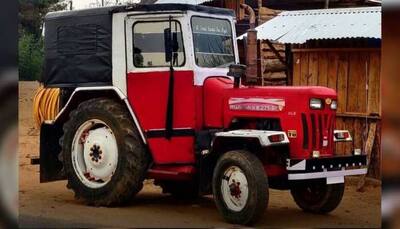 Anand Mahindra shares photos of Mahindra tractor disguised as Thar lookalike