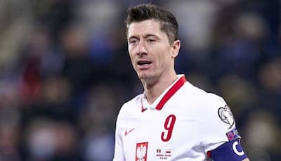 Robert Lewandowski reacts after Poland refuses to play World Cup qualifier vs Russia