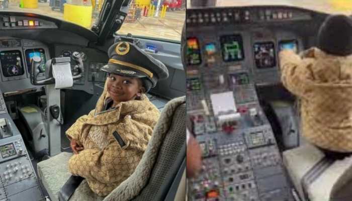 Watch: 2-year-old boy takes a tour of plane’s cockpit in viral video