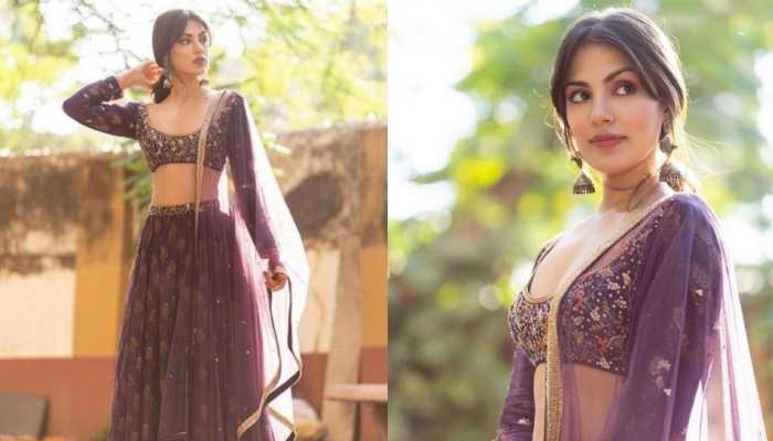 Rhea Chakraborty looks stunning as she channels her inner &#039;butterfly&#039;