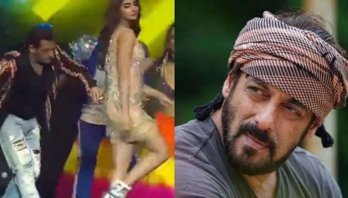 Watch: Salman Khan TROLLED for failed Jumme Ki Raat step with Pooja Hegde, netizens ask 'what did he just do?'