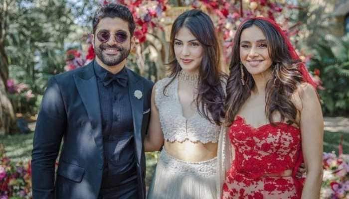 Rhea Chakraborty says Shibani Dandekar is Farhan Akhtar's 'problem now', posts unseen pics from wedding!