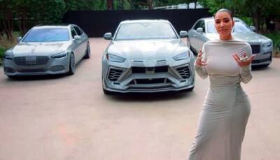 Kim Kardashian spent Rs 75 lakh for painting three cars to match her mansion, check pics