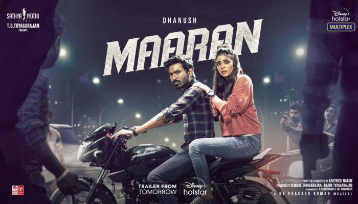 Dhanush-starrer &#039;Maaran&#039; to release on March 11 on OTT