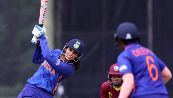 ICC women’s World Cup 2022: Smriti Mandhana bounces back from head injury, scores fifty in India women warm-up win over West Indies