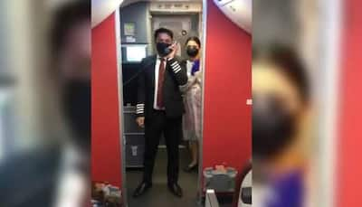 Watch: SpiceJet pilot’s heart winning speech on flight from Budapest to Delhi