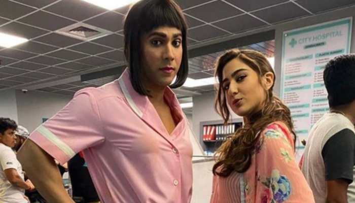 Varun Dhawan shares UNSEEN pic in pink dress, Samantha Ruth Prabhu can't stop laughing! Varun Dhawan shares UNSEEN pic in pink dress, Samantha Ruth Prabhu can't stop laughing!