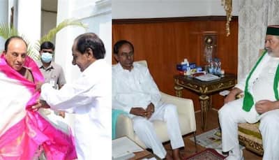 Telangana CM K Chandrasekhar Rao meets Rakesh Tikait, Subramanian Swamy in Delhi
