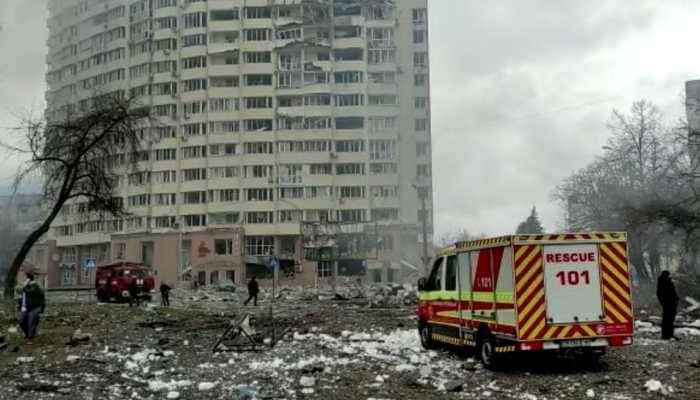 Europe&#039;s largest nuclear power plant on fire as Russia attacks Energodar: Ukraine