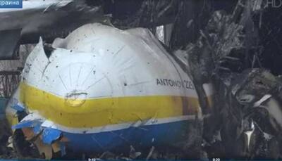 Heartbreaking images of damaged world's biggest plane Antonov An-225 emerge from Ukraine