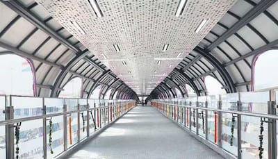 DMRC opens Skywalk linking New Delhi railway station to metro station