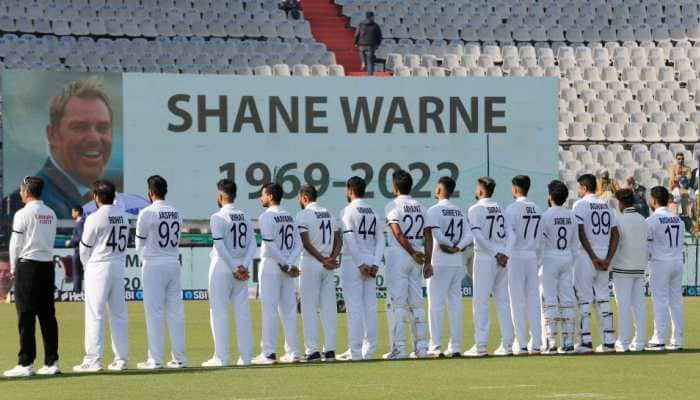 India vs SL 1st Test: Both teams pay tributes to Shane Warne with THIS act, see pic