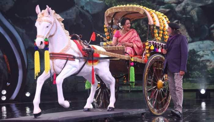 Hema Malini recreates iconic Sholay scene on ‘Hunarbaaz’ with Mithun Chakraborty 