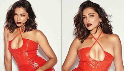 Deepika Padukone trolled massively, called 'zomato delivery girl' as she arrives at airport in red leather pants, sweater