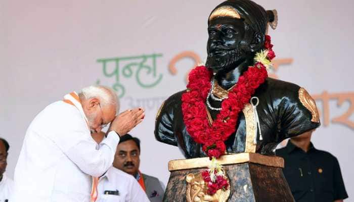PM Modi to visit Pune today to unveil 9.5-ft tall Chhatrapati Shivaji Maharaj&#039;s statue