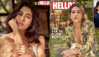  The ‘young & restless’ Sara Ali Khan sizzles as the cover girl of HELLO! magazine