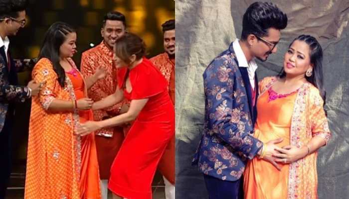 Hunarbaaz promo: Madhuri Dixit kisses Bharti Singh's baby bump, wards off evil eye, watch