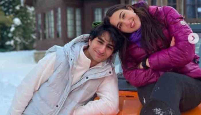 Ibrahim Ali Khan lip-syncs dad Saif Ali Khan's song in this video of Sara Ali Khan
