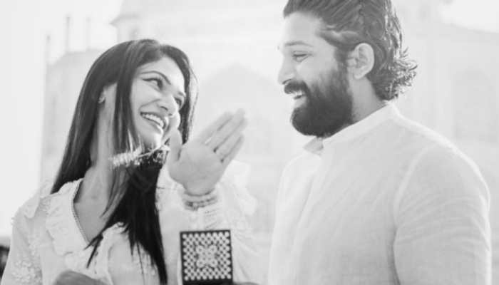 Pushpa star Allu Arjun celebrates &#039;11 years of togetherness&#039; with wife Sneha Reddy, see pics