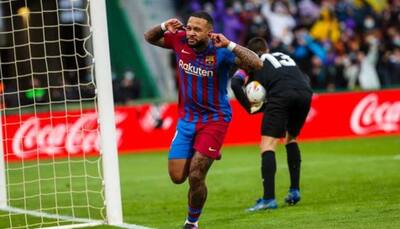 La Liga: Memphis Depay's late-winner against Elche powers Barcelona to top 3 spot