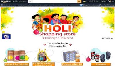 Amazon India unveils a new store for Holi: Check all categories and deals