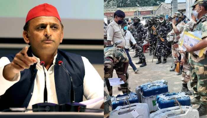 UP Polls: EVMs were for training, clarifies EC after Akhilesh Yadav claims machines &#039;stolen&#039; in Varanasi