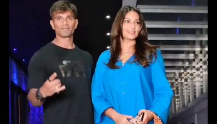 Bipasha Basu steps out with fam-jam in oversized T-shirt dress, sparks pregnancy rumour - Watch