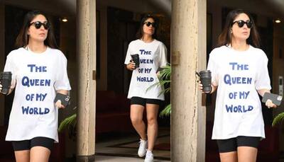 Kareena Kapoor's slogan tee shouts 'queen of her world', and it's a vibe!