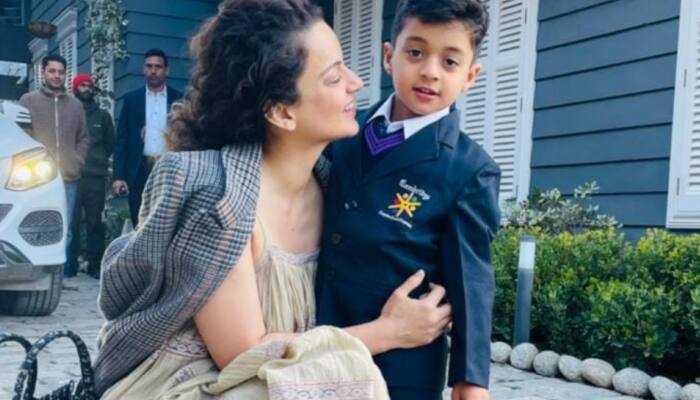Kangana Ranaut pens heartfelt note for nephew on his first day of school