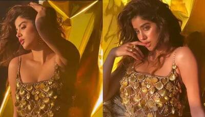 Janhvi Kapoor sizzles in backless shimmery top in glamorous BTS video: Watch