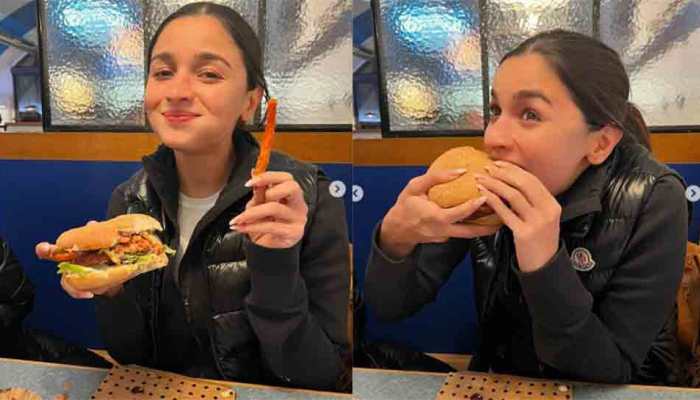 Alia Bhatt celebrates with burger, fries as 'Gangubai Kathiawadi' enters Rs 100 crore club, Ranveer Singh, Shraddha Kapoor react
