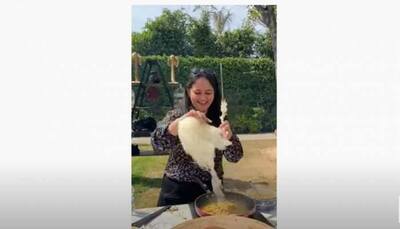 Viral Video: Paan bhi daal dijiye, says internet after woman makes maggie with cotton candy