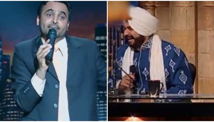 Old video of Navjot Singh Sidhu laughing at Bhagwant Mann&#039;s satires on politics goes viral- Watch 