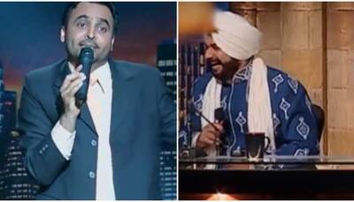 Old video of Navjot Singh Sidhu laughing at Bhagwant Mann's satires on politics goes viral- Watch 