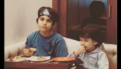 Taimur-Kiaan enjoy pizza in old pic, Kareena Kapoor wishes Karisma's son on birthday 