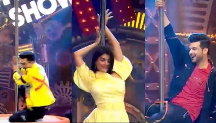 The Khatra Khatra Show: Jacqueline Fernandez asks Karan Kundrra to pole dance but with a TWIST, watch promo