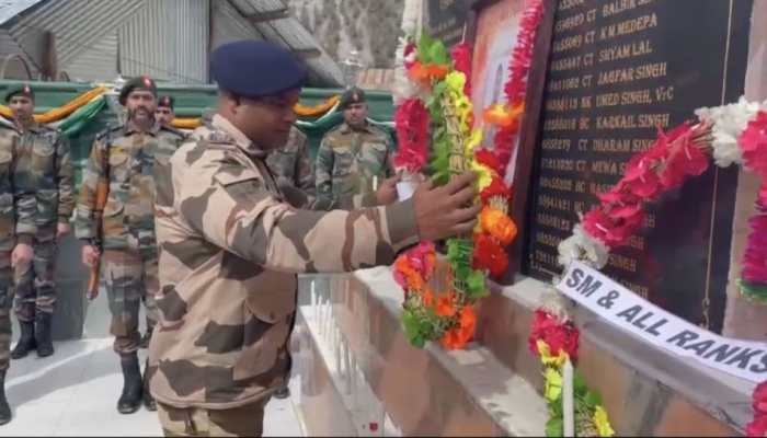 Indian Army pays homage to Major Sankalp Yadav who died in chopper crash in Jammu and Kashmir’s Gurez