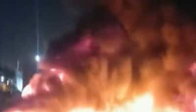 Flames engulf Kolkata tannery; 2 fire officials injured