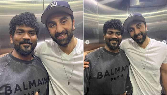 Ranbir Kapoor poses with his 'happy fan' Vignesh Shivan, filmmaker calls him 'iconic actor, humble person'!