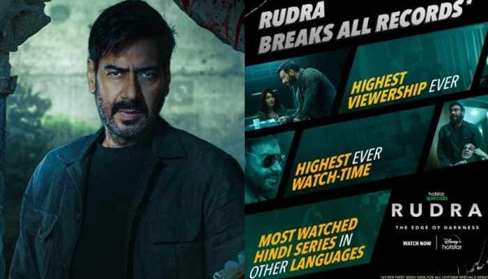 Ajay Devgn&#039;s OTT debut series Rudra - The Edge of Darkness breaks records!